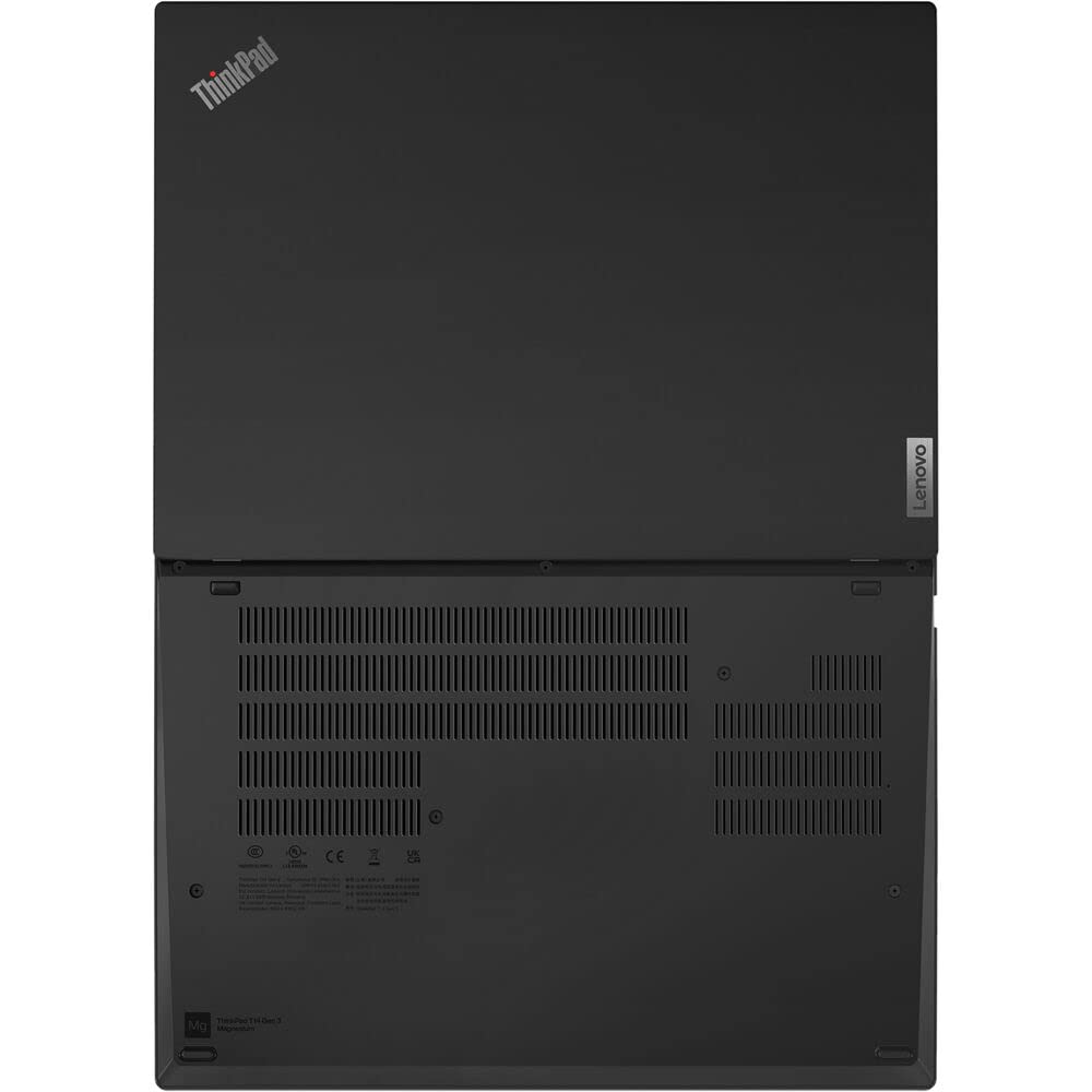 Lenovo 2023 ThinkPad T14 G3 14" WUXGA IPS Touch Laptop 12-Core Intel i7-1260P Iris Xe Graphics 48GB DDR4 2TB NVMe SSD WIFI 6E RJ45 HDMI Thunderbolt4 Fingerprint Backlit Windows 10 Pro w/RE USB