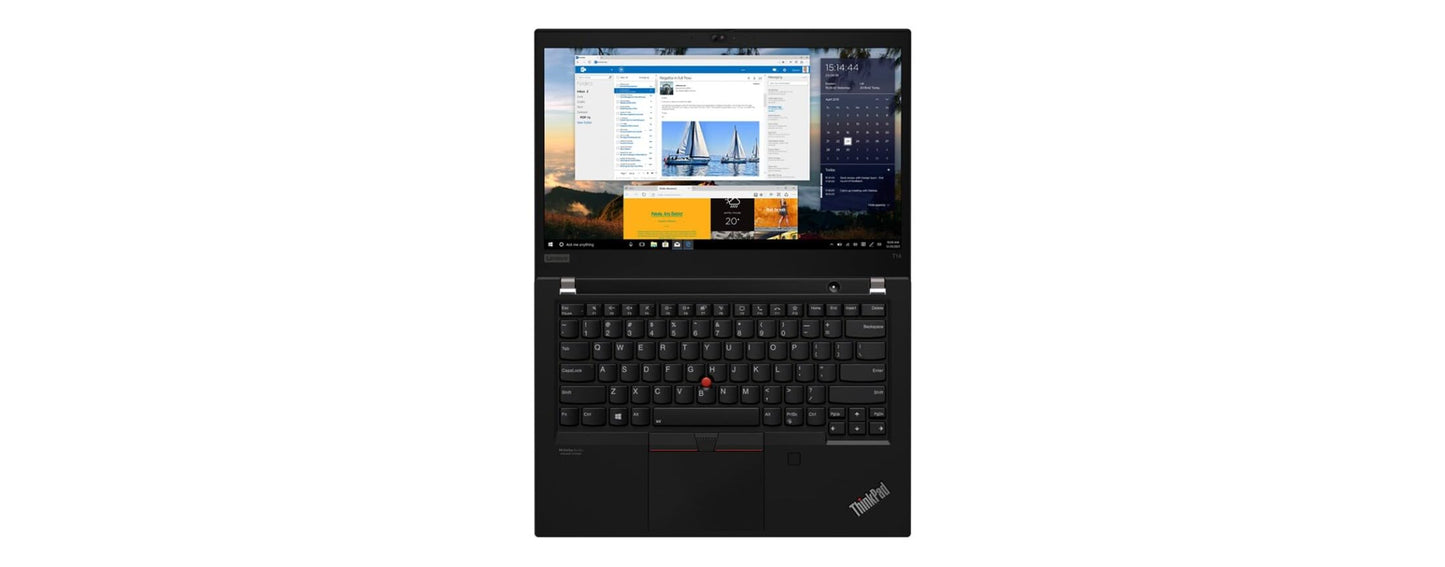 Lenovo 2023 ThinkPad T14 G3 14" WUXGA IPS Touch Laptop 12-Core Intel i7-1260P Iris Xe Graphics 48GB DDR4 2TB NVMe SSD WIFI 6E RJ45 HDMI Thunderbolt4 Fingerprint Backlit Windows 10 Pro w/RE USB