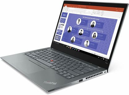 Lenovo 2023 ThinkPad T14 G3 14" WUXGA IPS Touch Laptop 12-Core Intel i7-1260P Iris Xe Graphics 48GB DDR4 2TB NVMe SSD WIFI 6E RJ45 HDMI Thunderbolt4 Fingerprint Backlit Windows 10 Pro w/RE USB