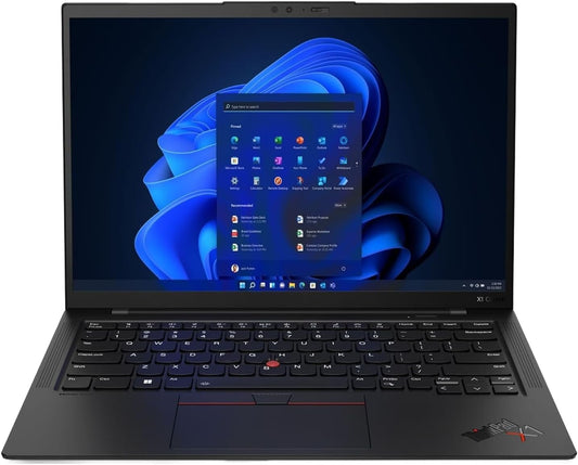 Lenovo ThinkPad X1 Carbon Gen 11 21HM002DUS Black Laptop, i7-1355U, 16GB, 512GB PCIe SSD, 14.0" IPS Touch Wide UXGA (1920x1200), Intel Iris Xe, Windows 11 Pro