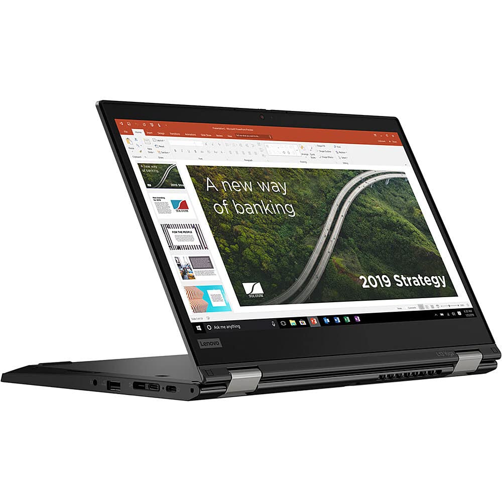 Lenovo - ThinkPad L13 Yoga 2-in-1 13.3" Touch-Screen Laptop - Intel Core i5-1021U - 8GB Memory - 256GB SSD - Black