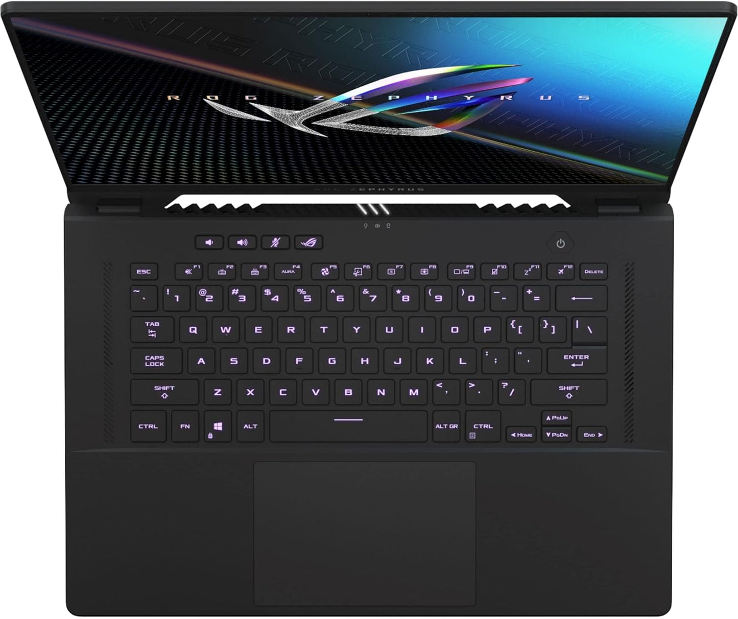 ASUS ROG Zephyrus M16 16" WQXGA 165Hz Gaming Notebook Computer, Intel Core i9-11900H 2.5GHz, 16GB RAM, 1TB SSD, NVIDIA GeForce RTX 3060 6GB, Windows 10 Home, Free Upgrade to Windows 11, Off Black