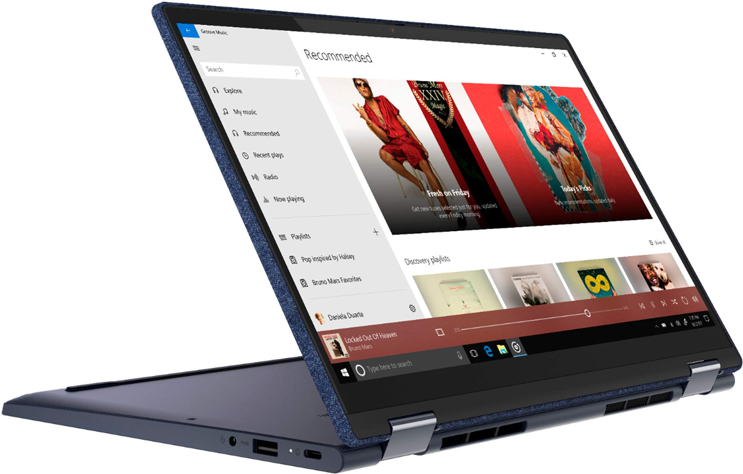 Lenovo - ThinkPad L13 Yoga 2-in-1 13.3" Touch-Screen Laptop - Intel Core i5-1021U - 8GB Memory - 256GB SSD - Black