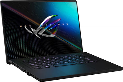 ASUS ROG Zephyrus M16 16" WQXGA 165Hz Gaming Notebook Computer, Intel Core i9-11900H 2.5GHz, 16GB RAM, 1TB SSD, NVIDIA GeForce RTX 3060 6GB, Windows 10 Home, Free Upgrade to Windows 11, Off Black