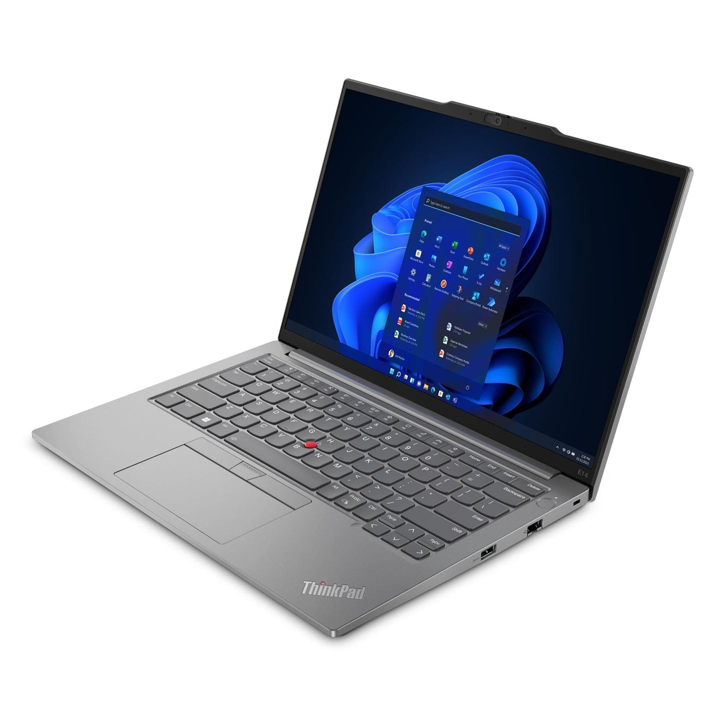 Lenovo ThinkPad E14 Gen 5 14" WUXGA IPS Laptop | Intel i7-1355U 10-Core | Iris Xe Graphics | Backlit Keyboard | Fingerprint | Thunderbolt 4 | WiFi 6 | 16GB DDR4 1TB SSD | Win10 Pro