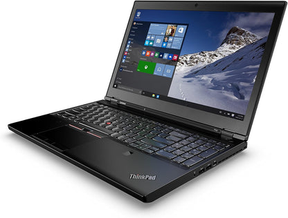 Lenovo ThinkPad P50 20EN0013US 15.6" Laptop - Intel Core i7-6700HQ (4core 2.60 GHz), 8GB RAM, 500GB Hard Drive, NVIDIA Quadro M1000M 2GB